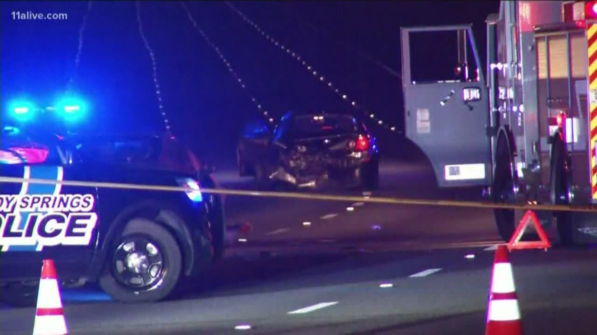 Crash victim in fiery I-285 crash, hit-and-run identified | 11alive.com