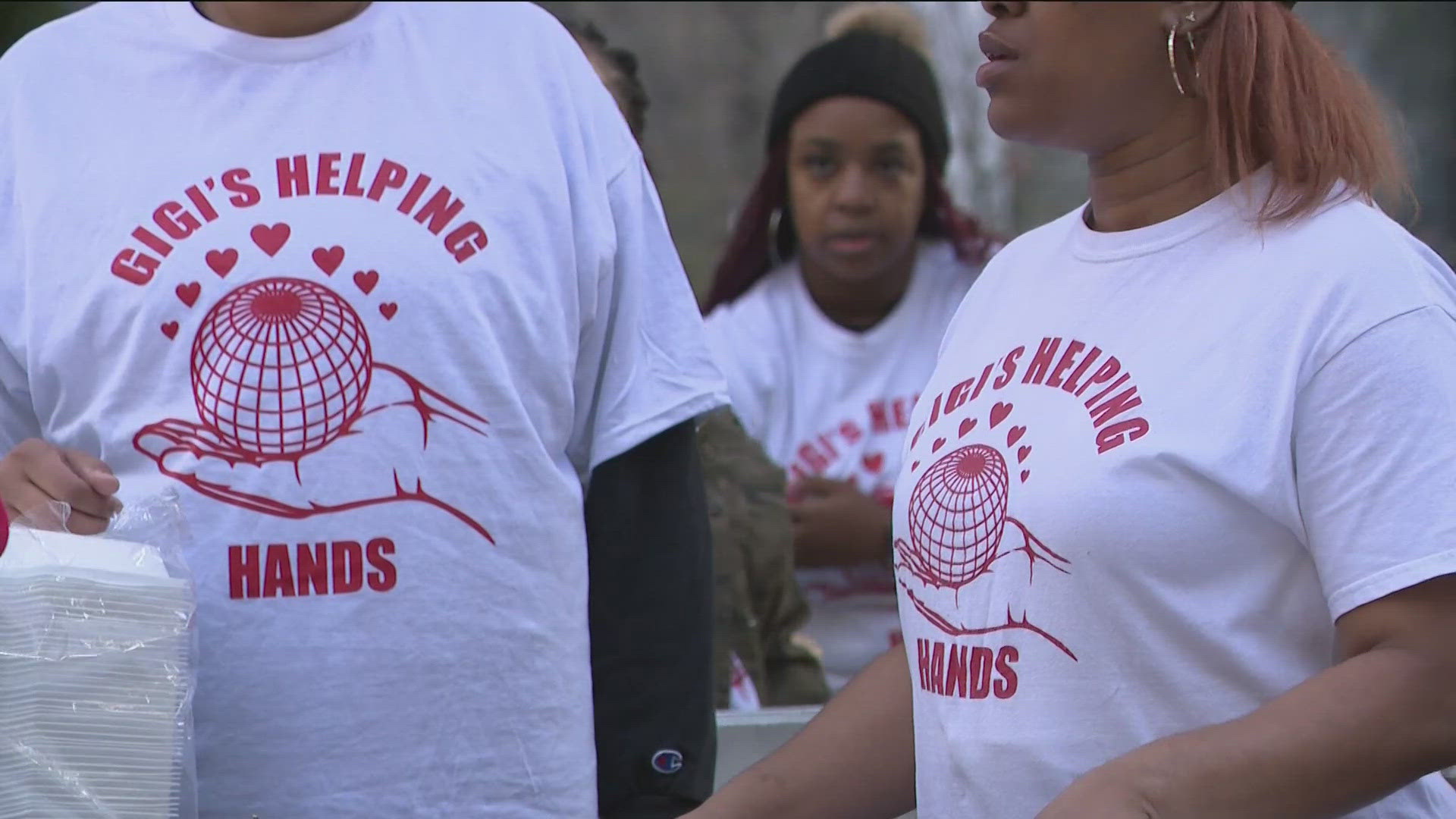 Hot meals, haircuts and other necessities are part of the group's annual event. 