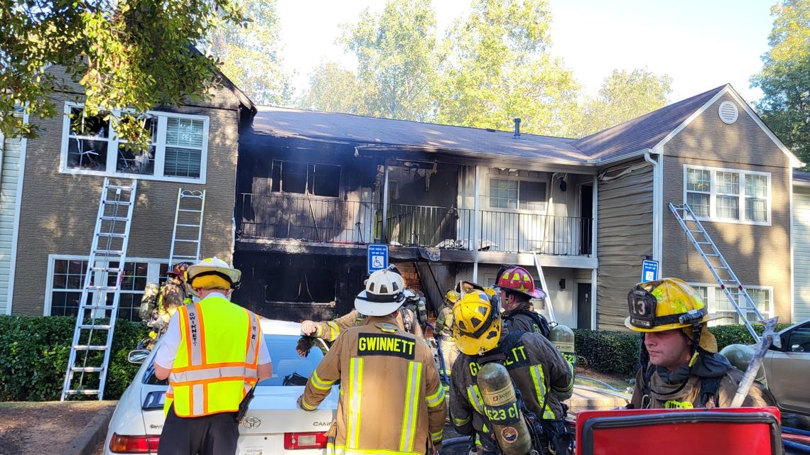 Families displaced in Gwinnett County apartment fire | 11alive.com