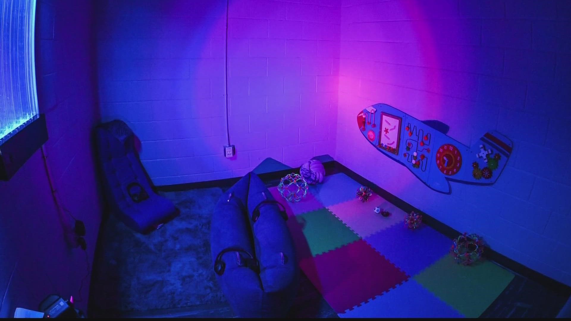 Sensory room at Mercedes-Benz Stadium, What is it?