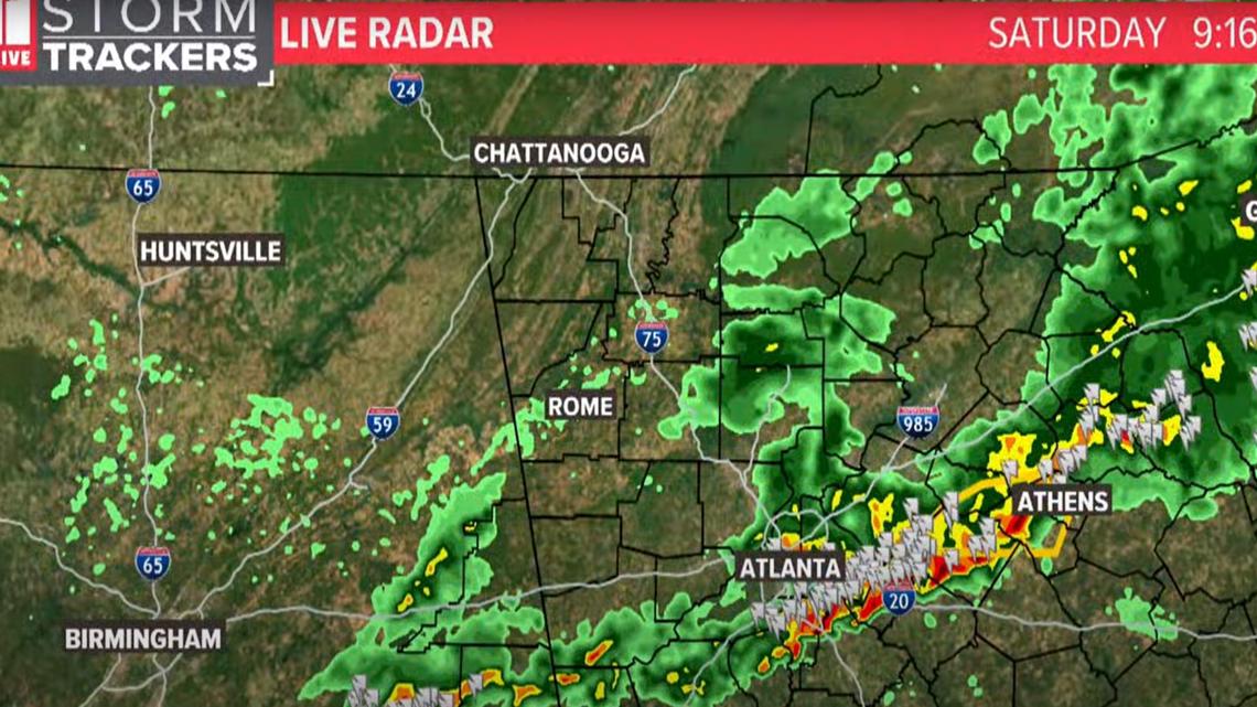 Atlanta, North Georgia Severe Weather | Live Updates For April 1 ...