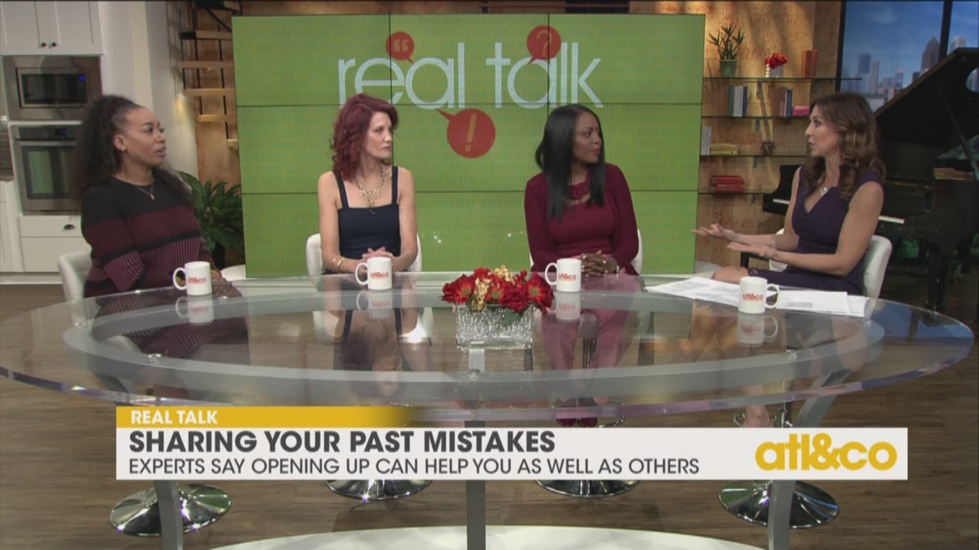 Own your mistakes! Join our Real Talk discussion on 'Atlanta & Company'