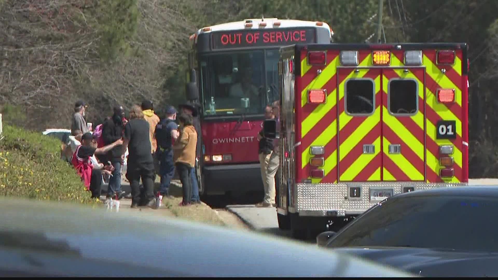 It's a much different situation in Gwinnett County right now, compared to this time yesterday when a SWAT standoff kept traffic at a standstill for hours.