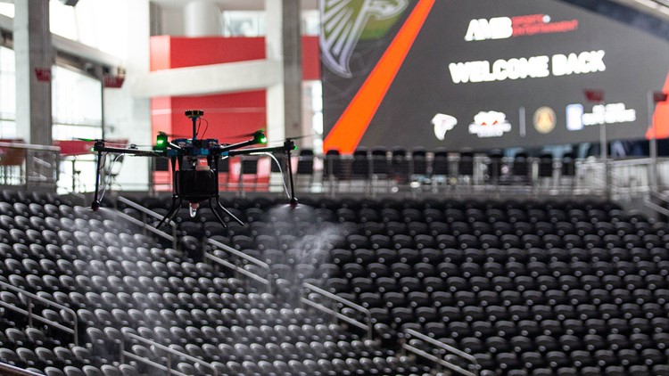 The Latest: Marlins Park to have drone disinfectant program – KGET 17