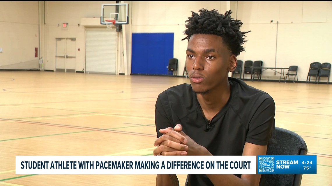 Tucker High basketball standout shares journey with pacemaker to encourage other teens