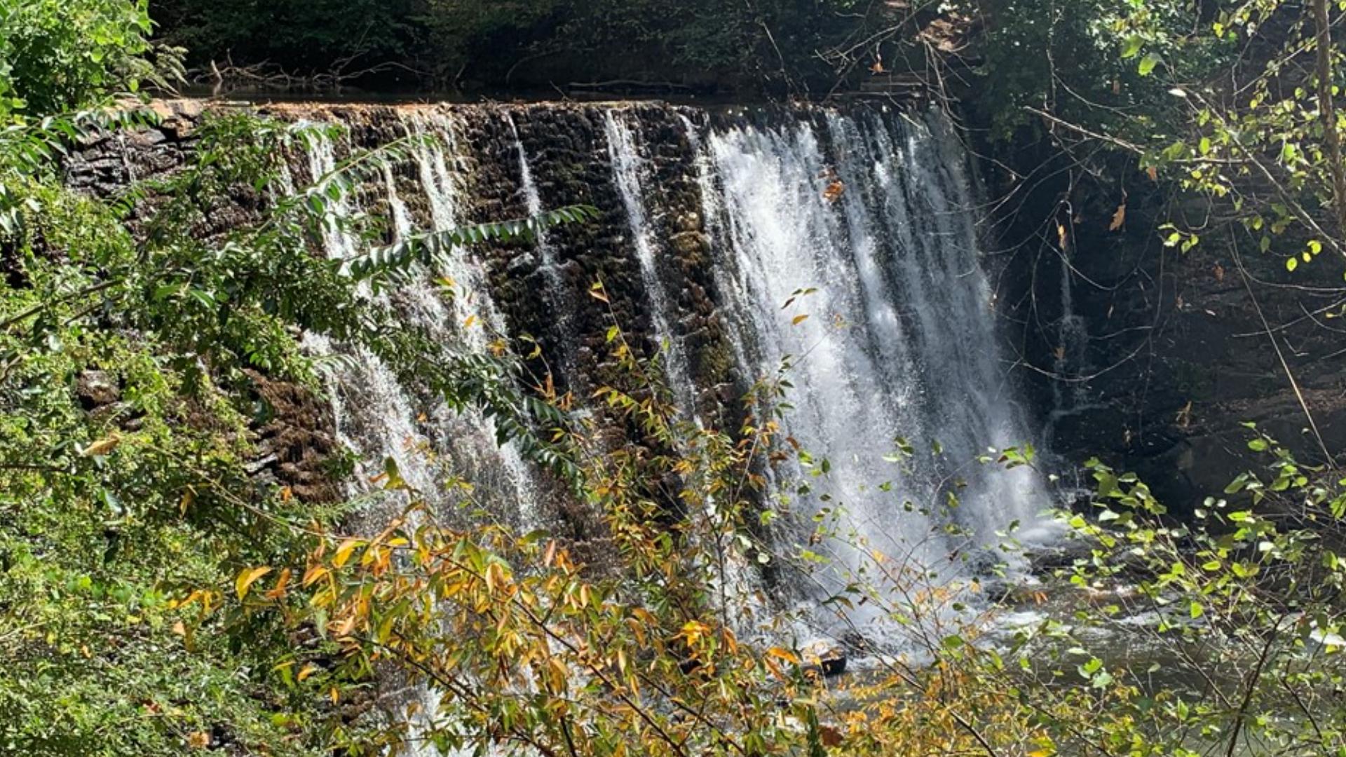 Why is Vickery Creek/Old Mill Park waterfall closed | 11alive.com