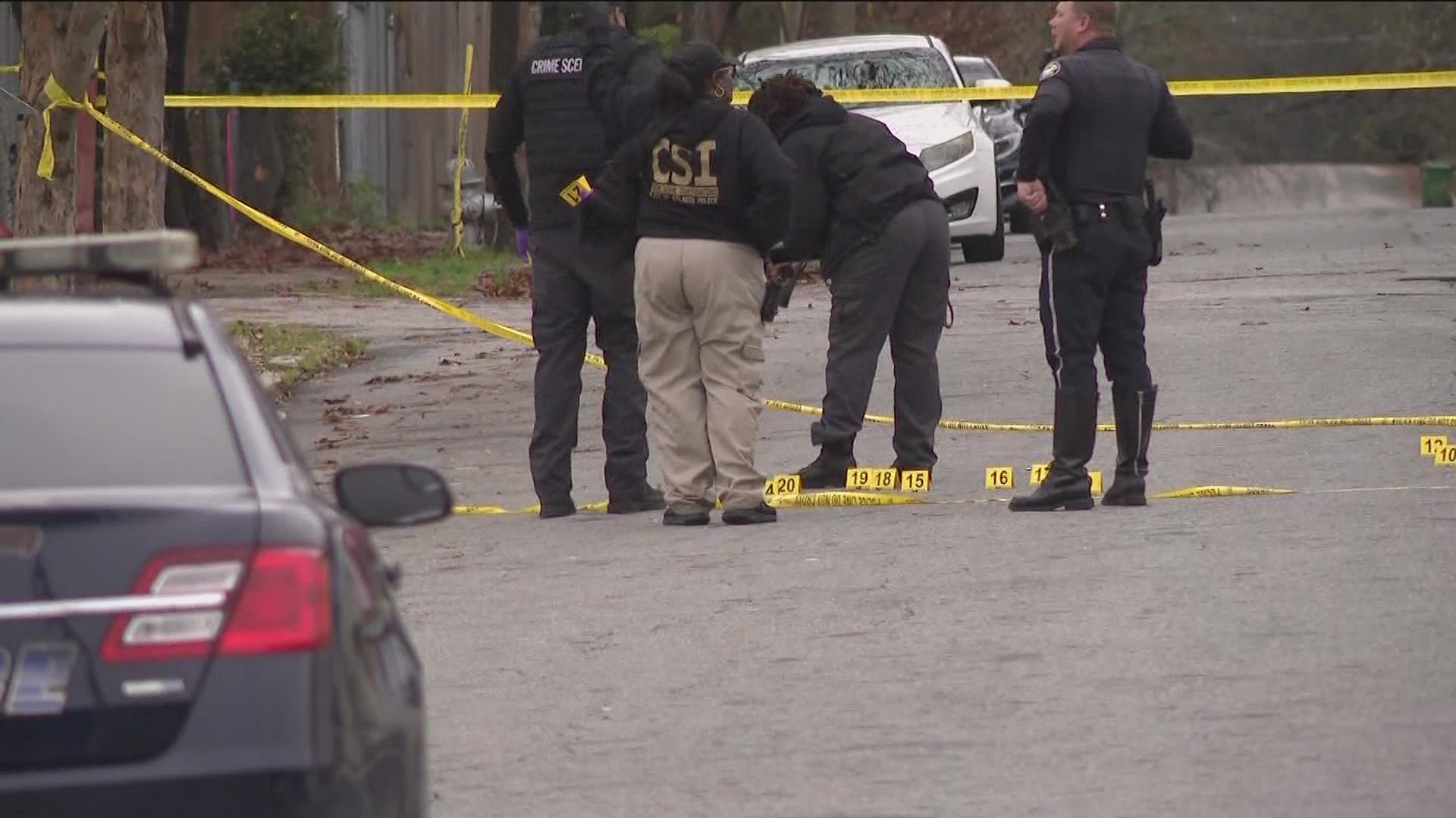 At least 29 shots were fired, just before 11 a.m. on Joseph E. Lowery Boulevard.