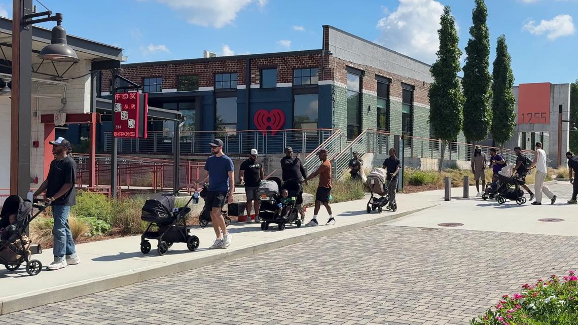 150+ fathers walk for mental health at The Works
