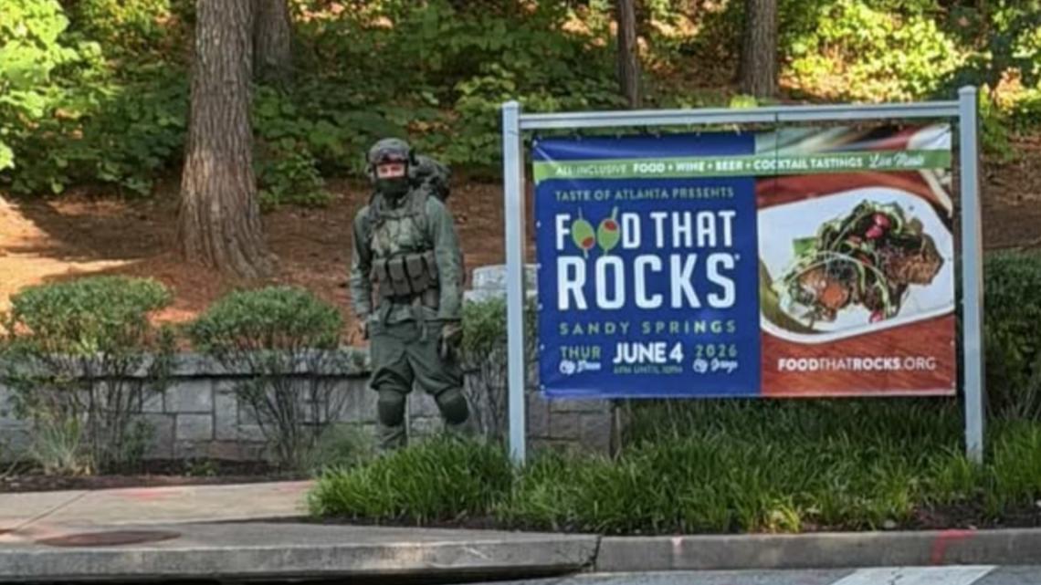 Police say two arrested at Morgan Falls Overlook Park; the investigation closed polling place