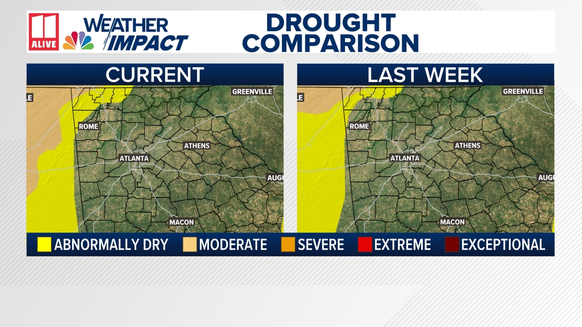 Drought conditions in metro Atlanta | October 24 | 11alive.com