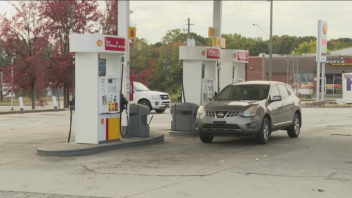 Woman found shot in head at College Park gas station | 11alive.com