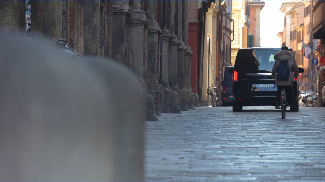As Winter Olympics showcase Italy, ancient Roman road still carries traffic in Bologna