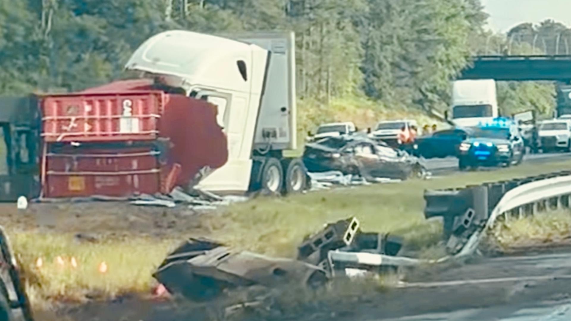 I 75 South shutdown lifts in Bartow & Gordon County after major wreck ...