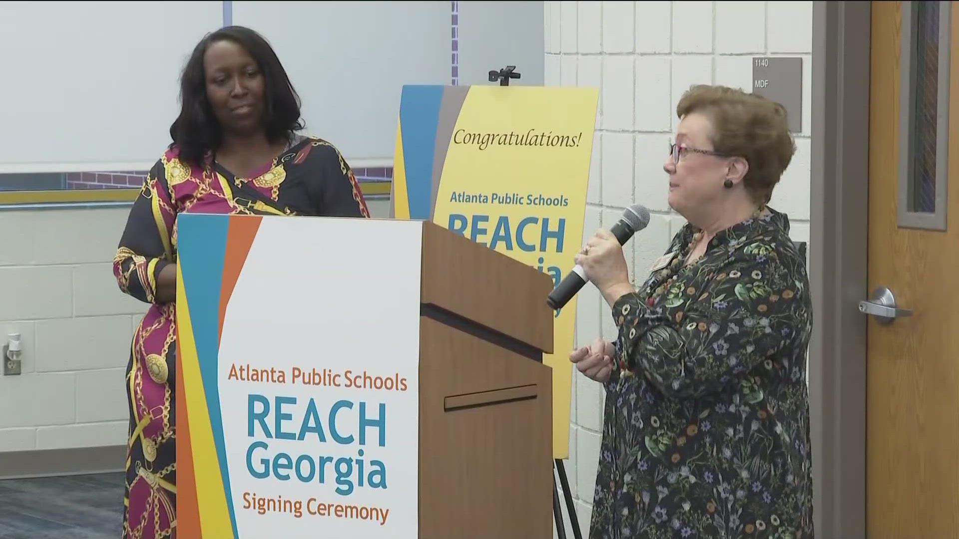 It's part of Reach Georgia, which is the state's need-based mentorship and college scholarship program.