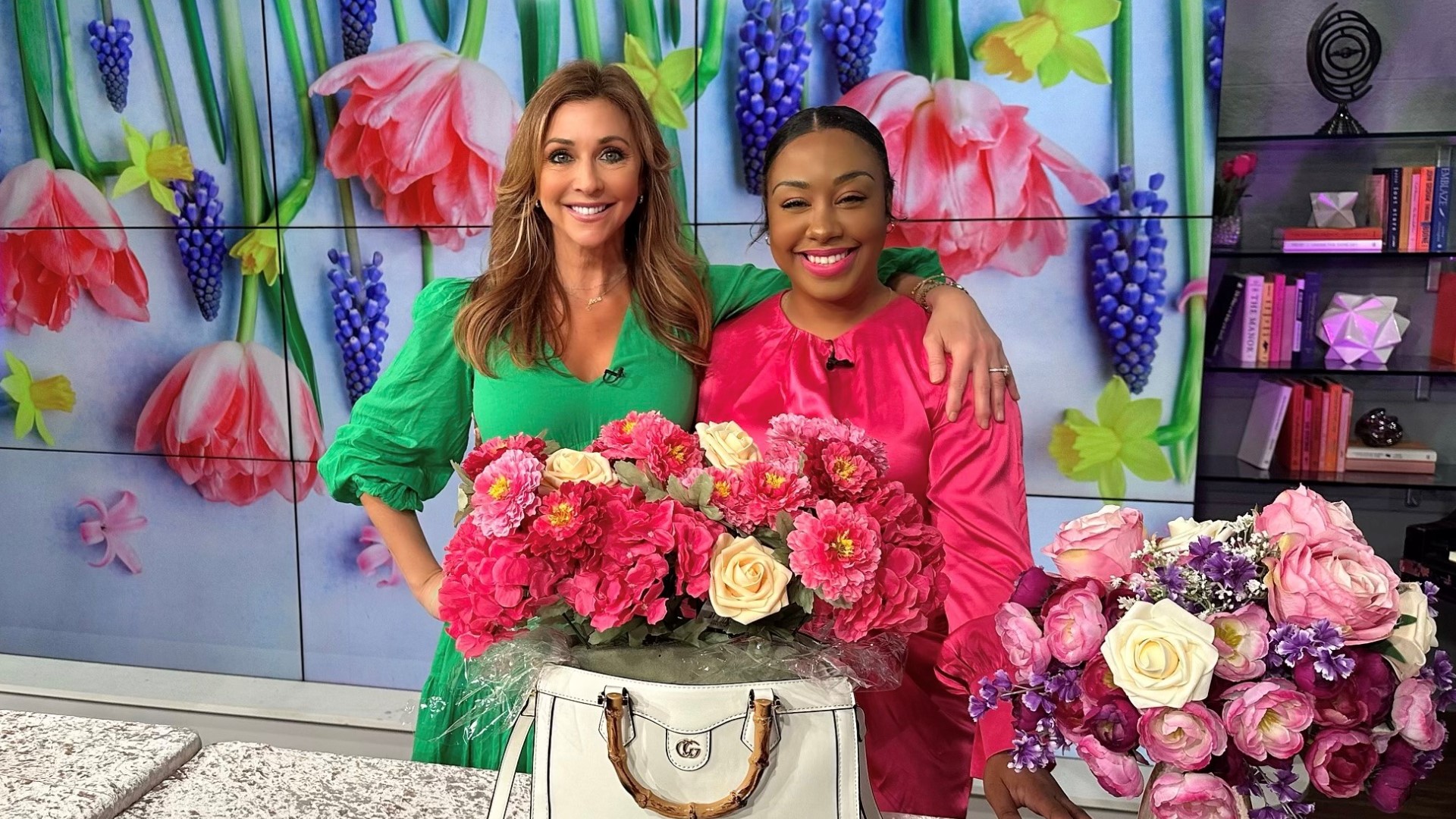 DIY expert Bianca Octavia shares beautiful floral arrangements for Mom.