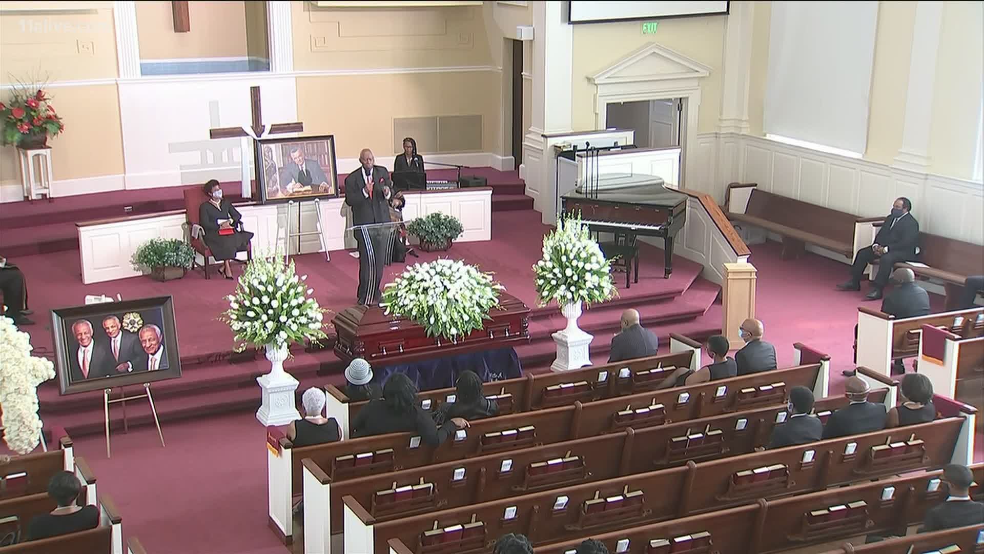 He died last week at his Atlanta home. His funeral was held Thursday.