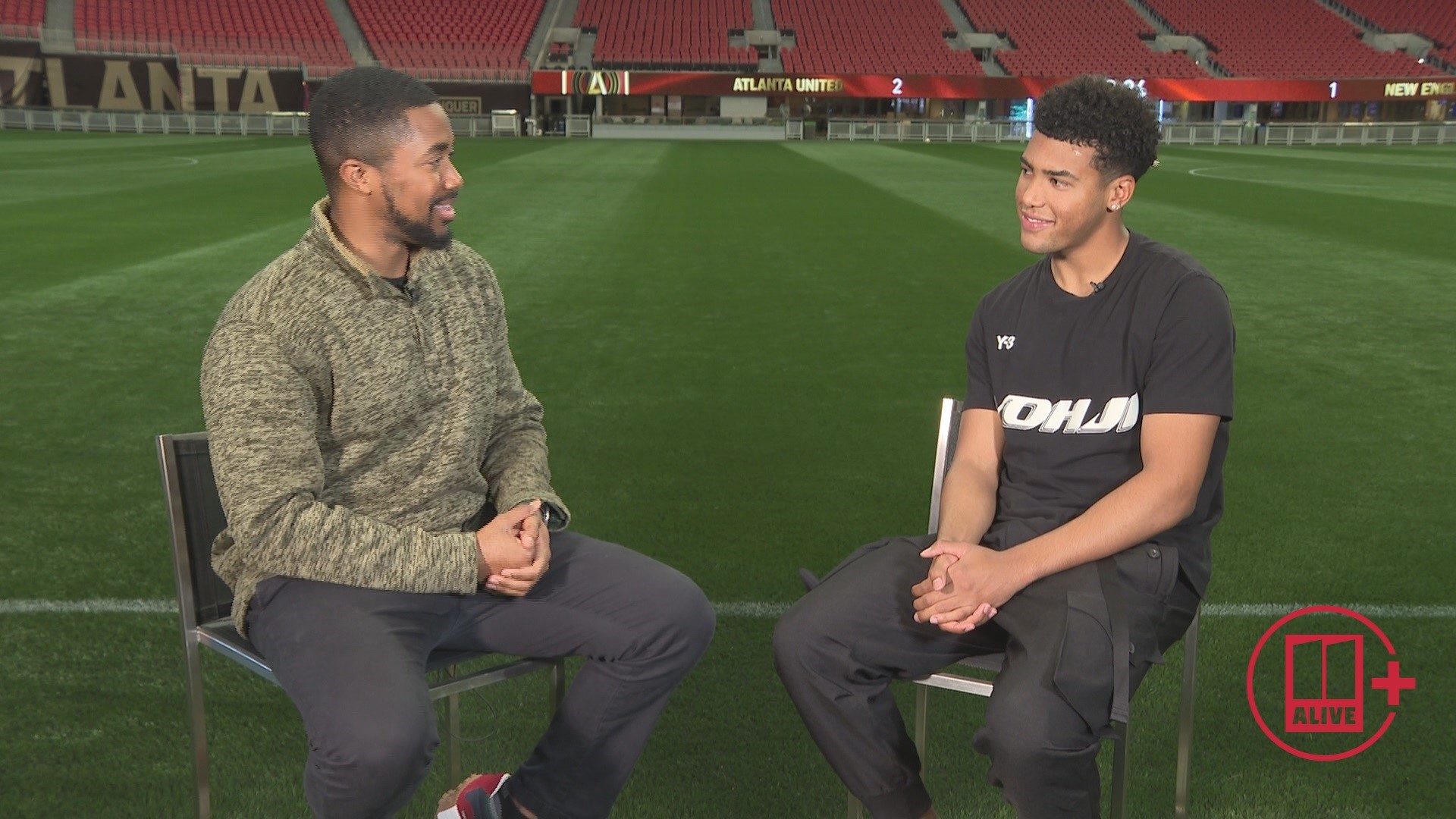 Caleb Wiley sits down with 11Alive's Reggie Chatman to talk about his road to Atlanta United. The young soccer player had a breakout second MLS season in 2023.