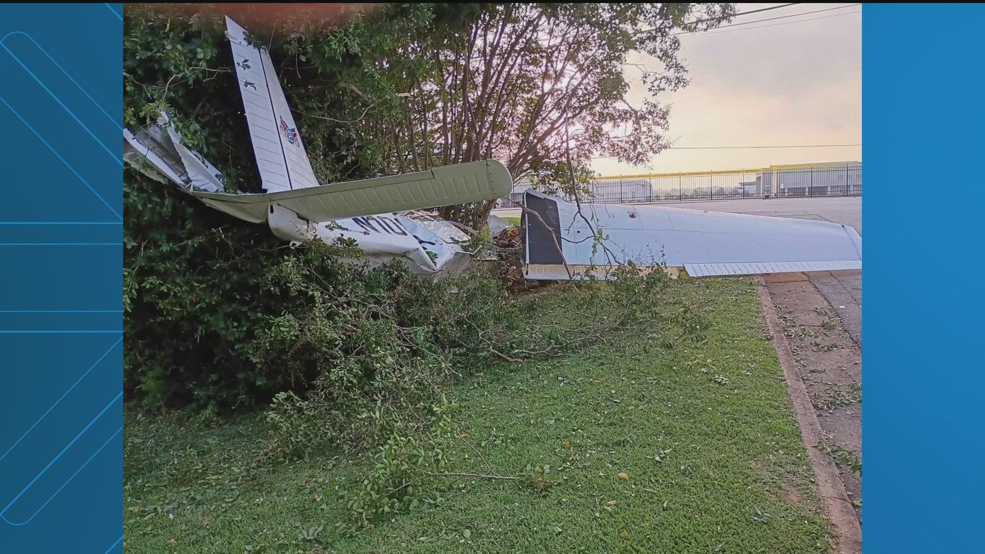 Flight data shows the Piper PA-28 took off from Rome, Georgia, before crashing near DeKalb–Peachtree Airport early Saturday morning.