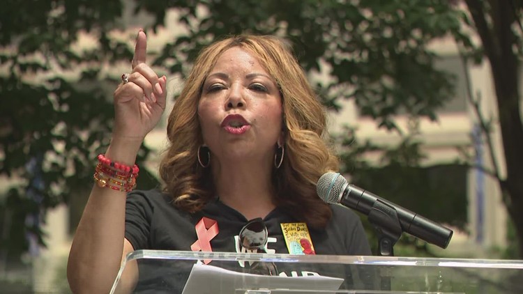 Watch | Rep. Lucy McBath speaks at March for Our Lives rally in Atlanta