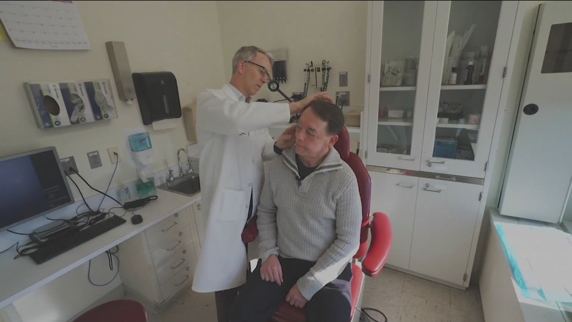 NBC introduces us to a patient who underwent multiple surgeries and treatments for his skin cancer.