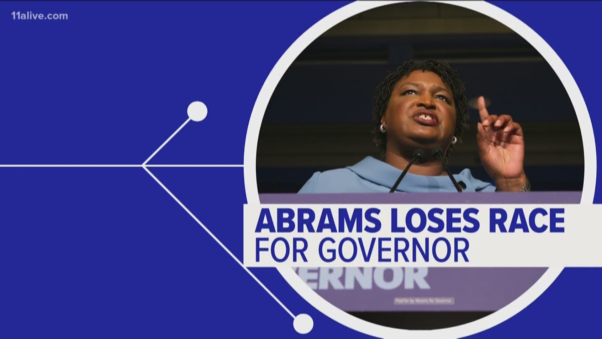 This fuels speculation that Abrams is interested in running for David Perdue's US Senate seat in 2020