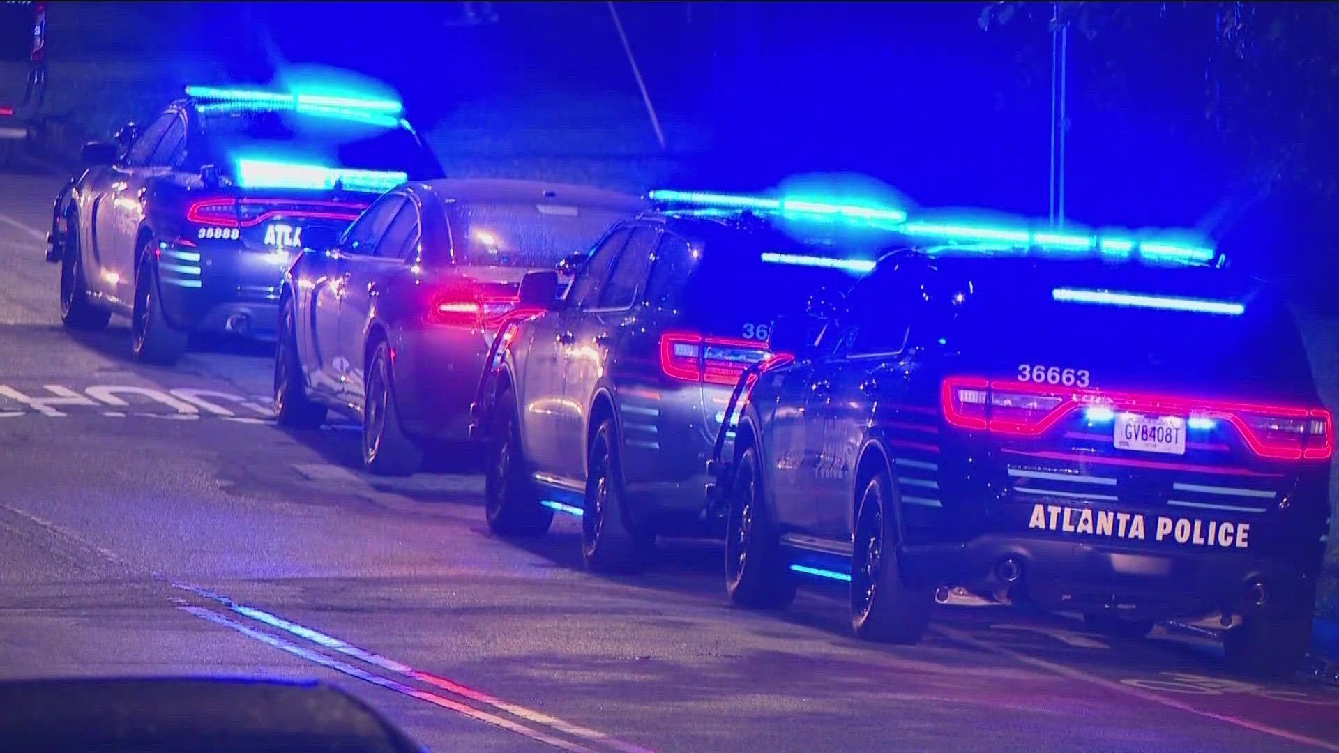 Police responded to the park located on Woodbine Avenue SE for a report about two men shot around 8:14 p.m.