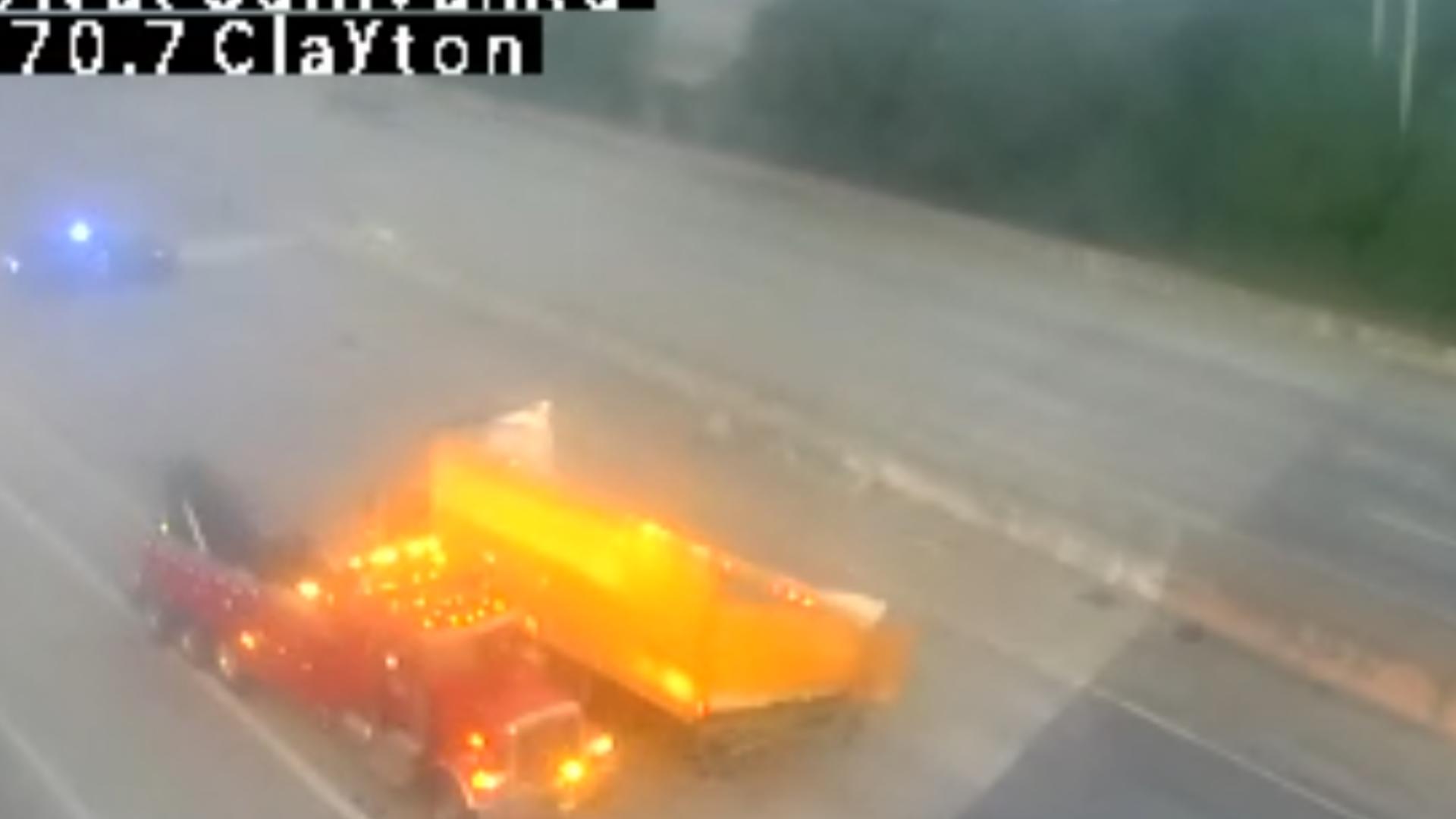 I 85 traffic tractor trailer crash near Atlanta airport | 11alive.com