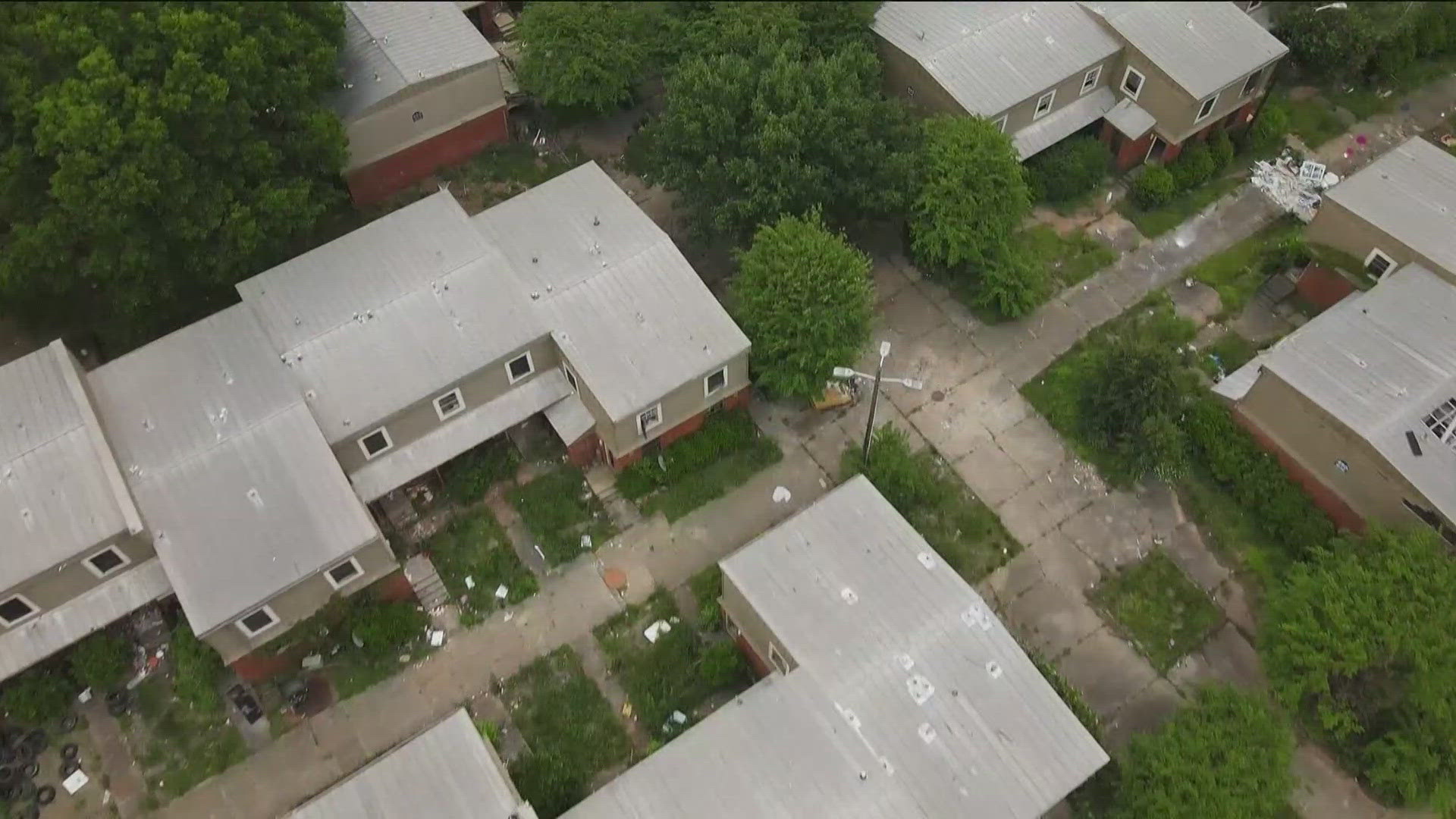11Alive spoke with the mayor on Wednesday, who said the city helped residents get HUD vouchers for housing.