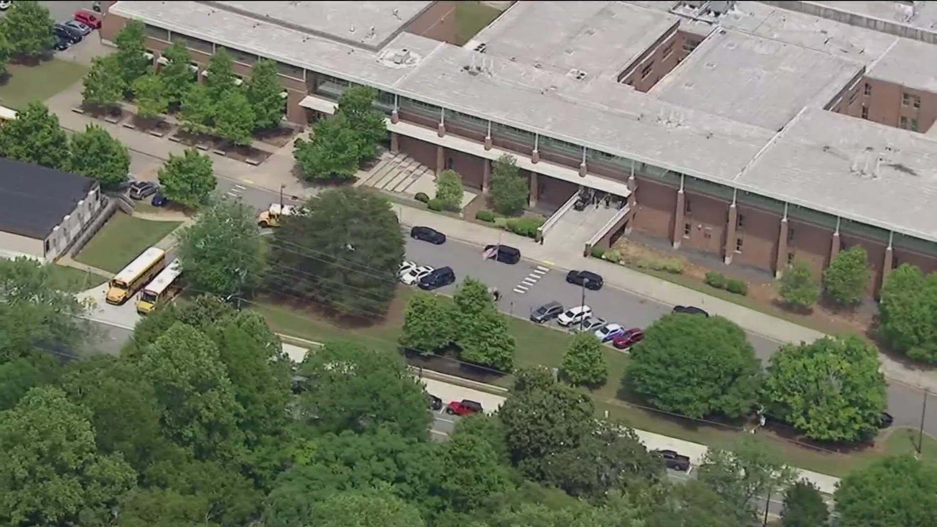DeKalb County Fire said crews responded to the school, where they found a 15-year-old student in cardiac arrest.