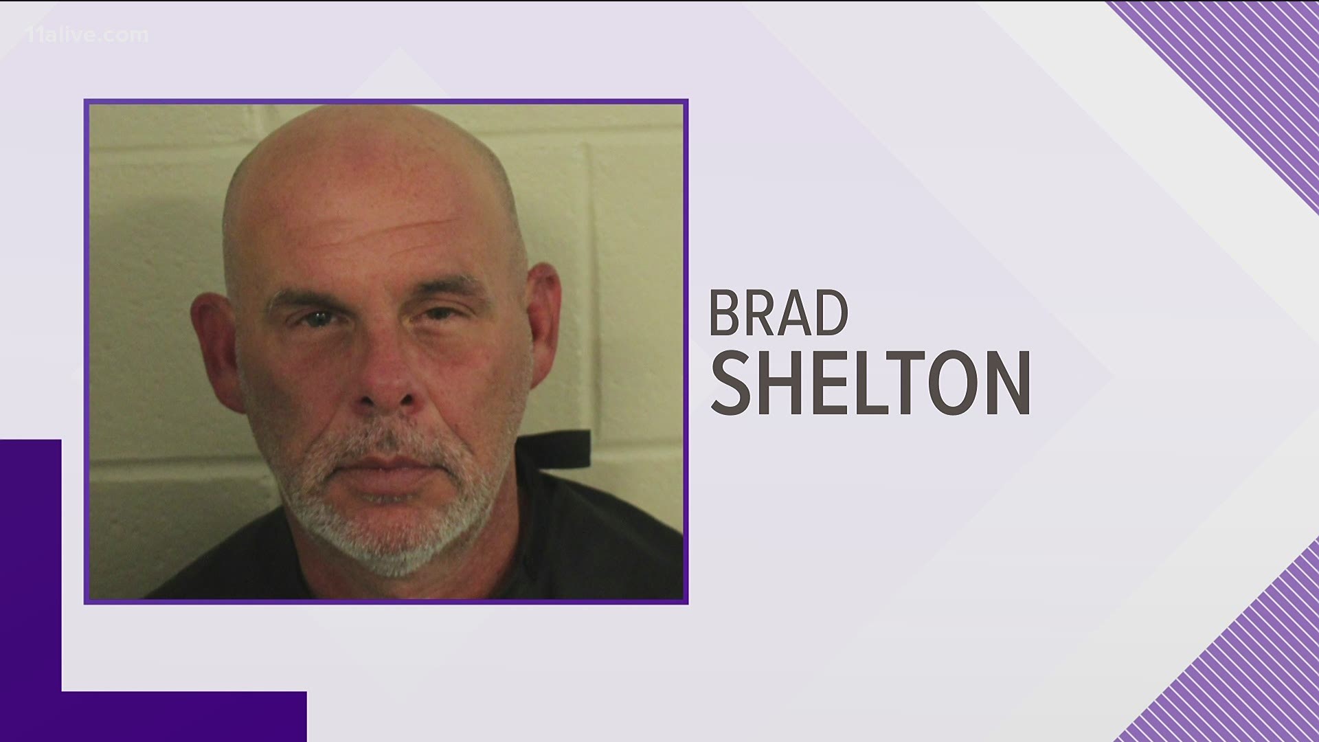 The police report said Brad Shelton allegedly admitted to officers he had taken two un-prescribed pills.