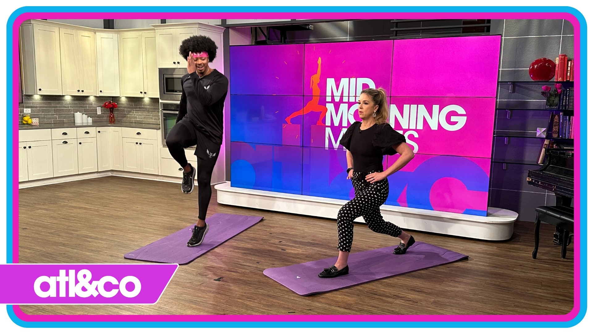 Rod Wisdom helps us feel stronger with moves centered around body-weight workouts we can do at home!