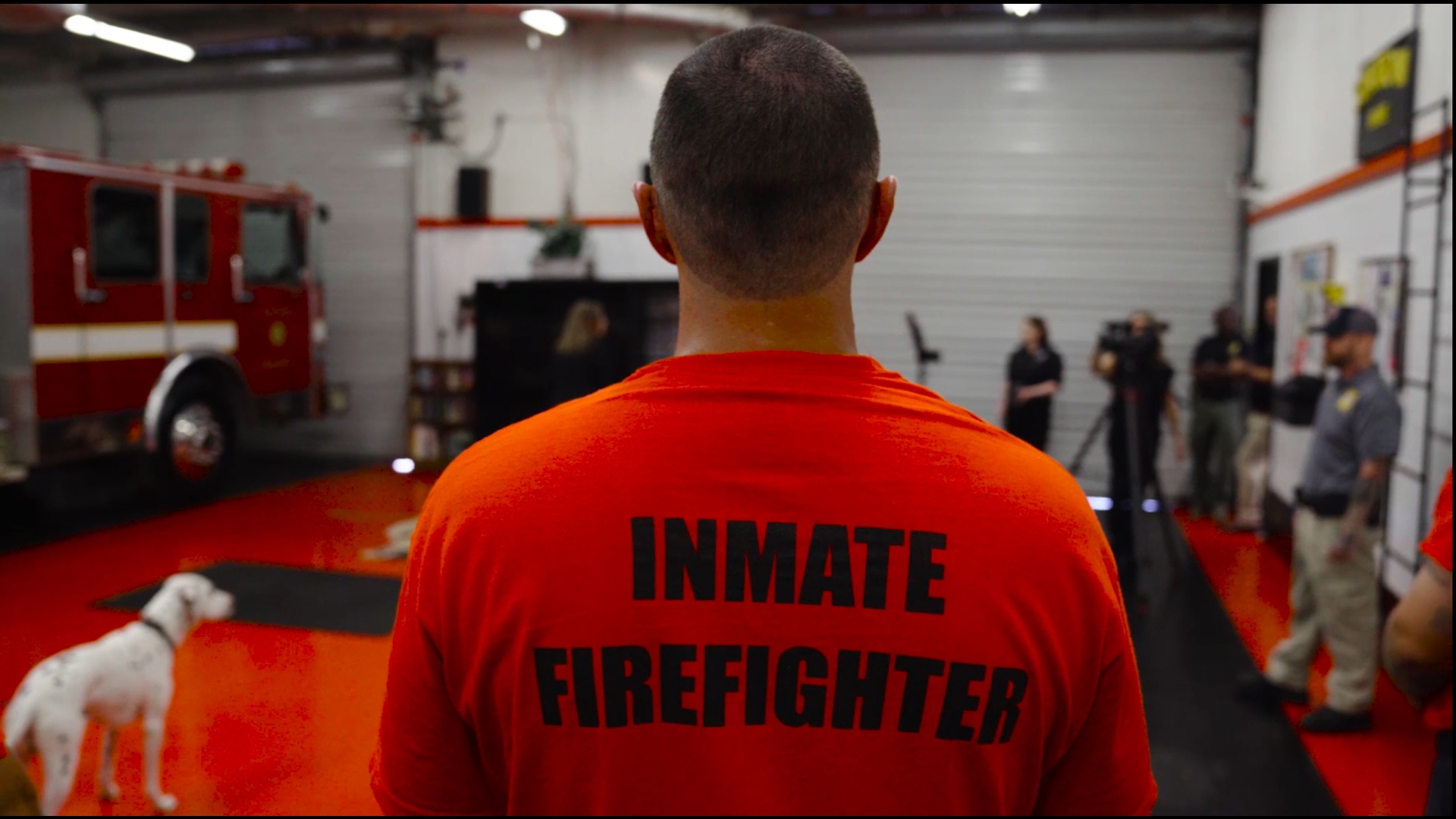 The program allows certain inmates to become certified firefighters while serving their time behind bars and respond to calls in the community.