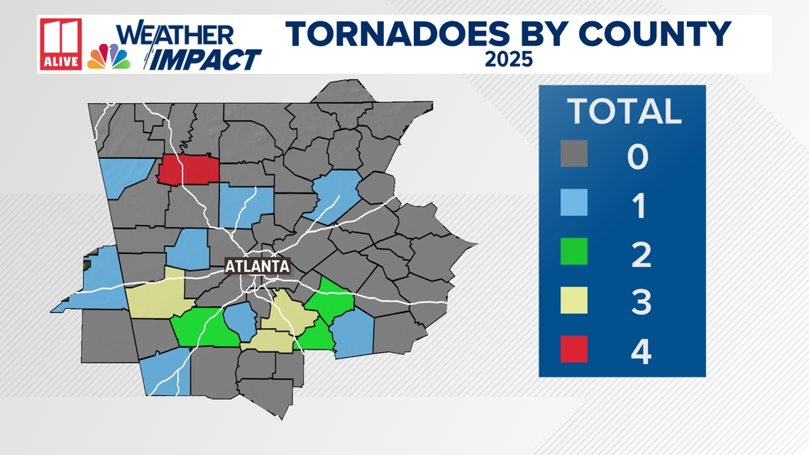 3 tornadoes in north Georgia from Tuesday, May 27 storms | 11alive.com