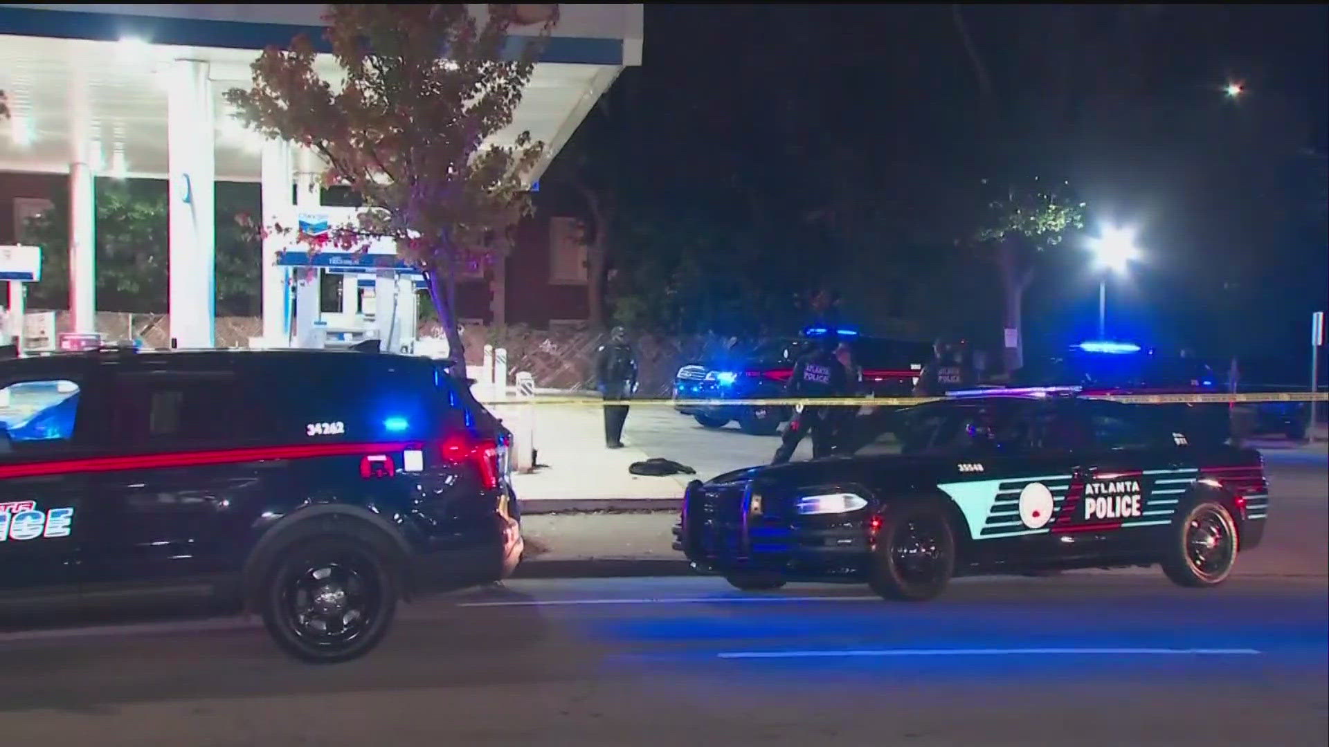 It happened a the Chevron gas station on Ponce De Leon Avenue on Tuesday.