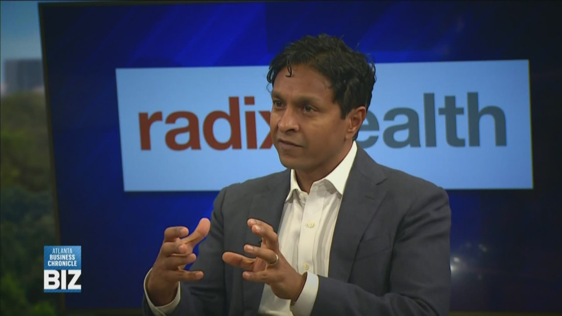 Radix Health Founder Dr. Arun Mohan shares his journey to CEO with David Rubinger on 'Atlanta Business Chronicle's BIZ'