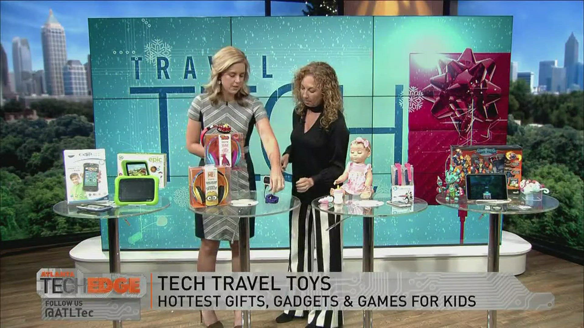 Atlanta Tech Edge 12/10/17: Tech travel toys with Laurie Schacht