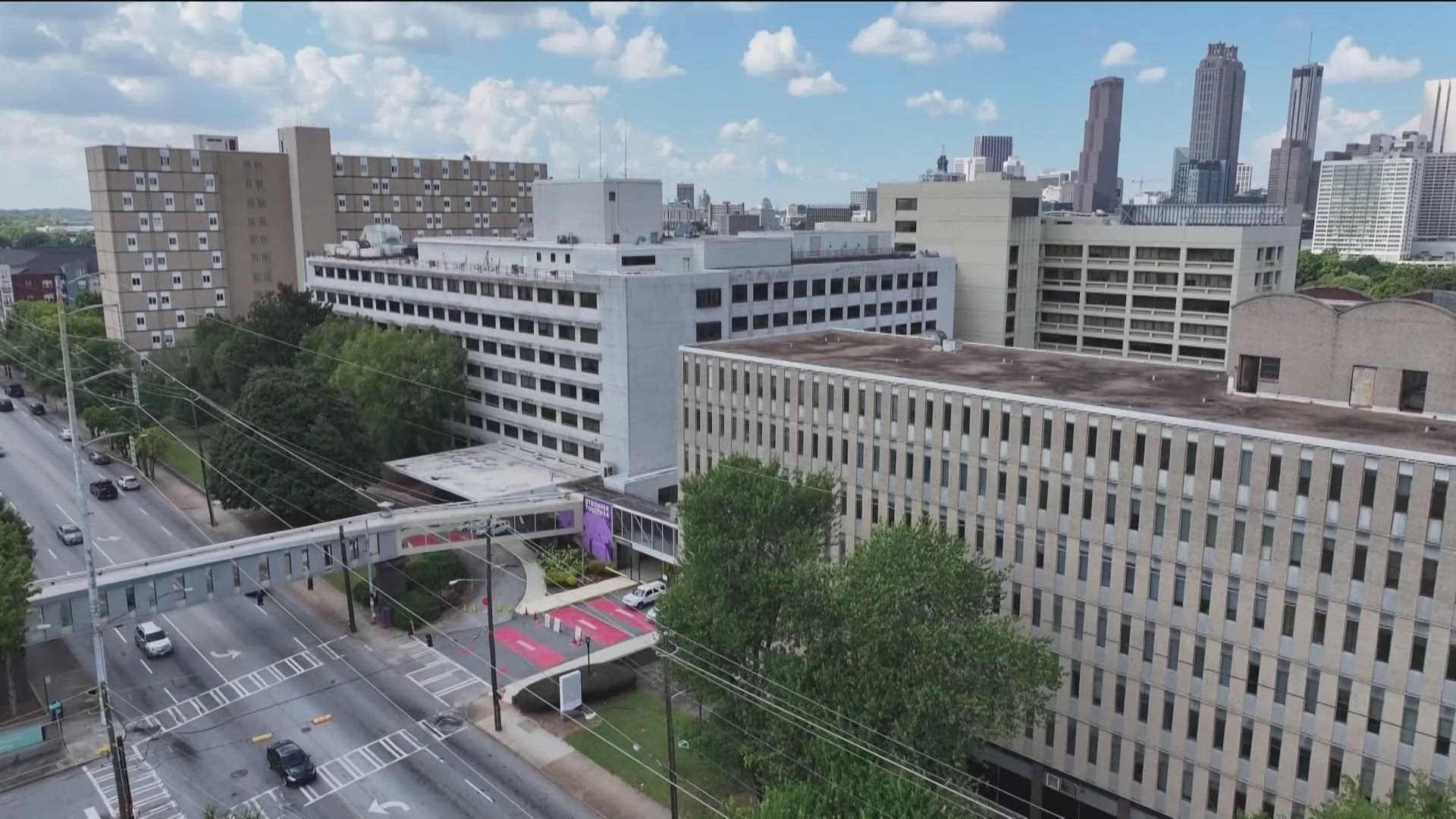 The former hospital has sat empty for nearly two years.