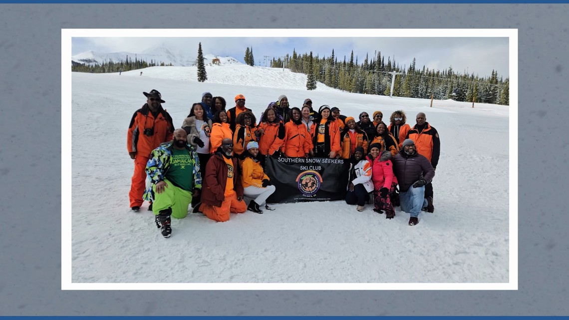 'We ski with purpose': Atlanta ski club encourages people of color to hit the slopes