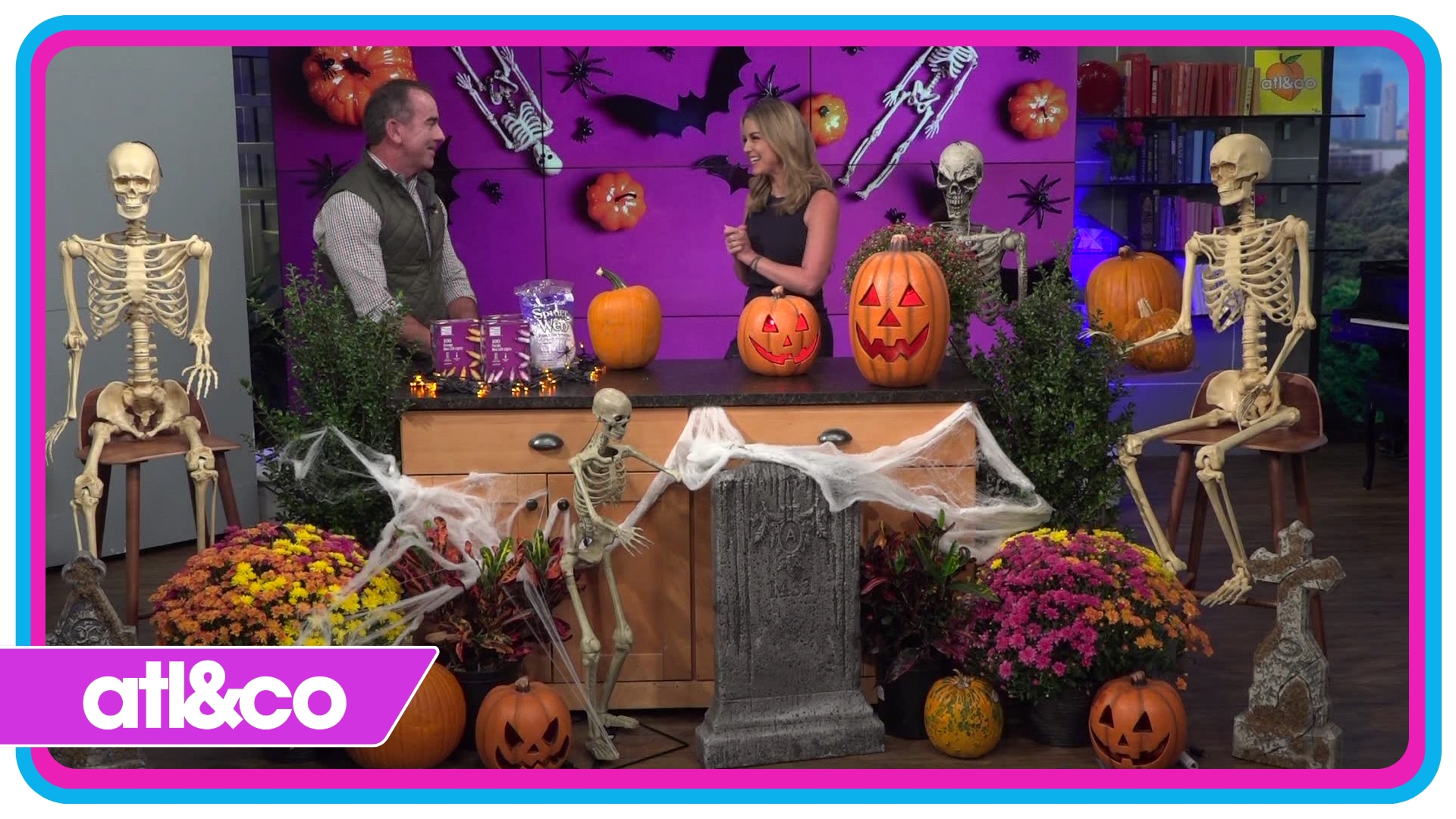 Gardening guru Danny Watson is back with last-minute Halloween decorating tips.