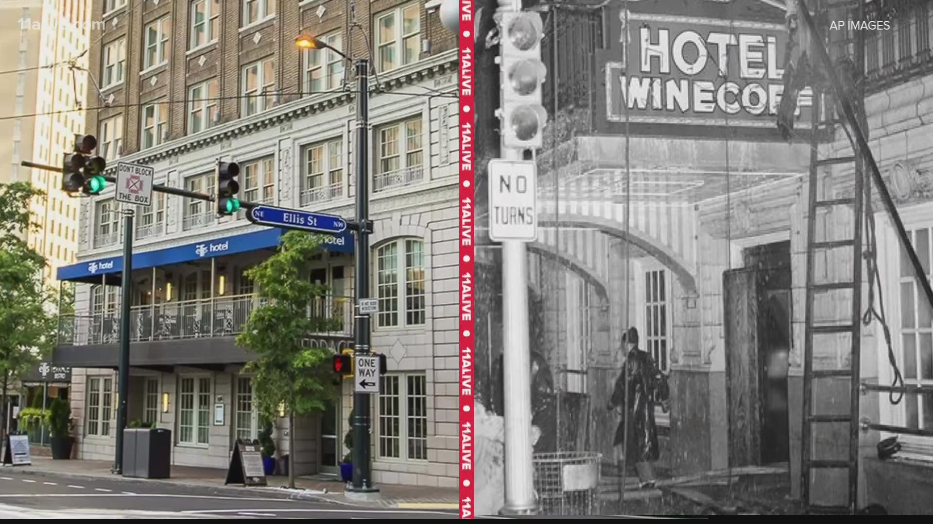 Seventy-five years ago, fire consumed Atlanta's Winecoff Hotel, killing 119 people.