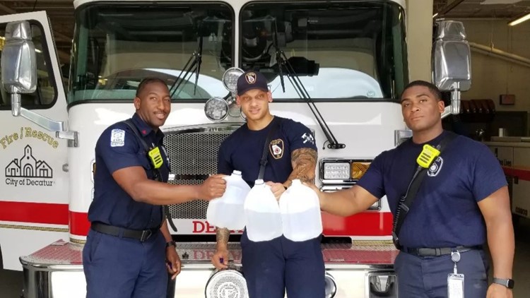 How pre-hydrating keeps first responders cool during the summer