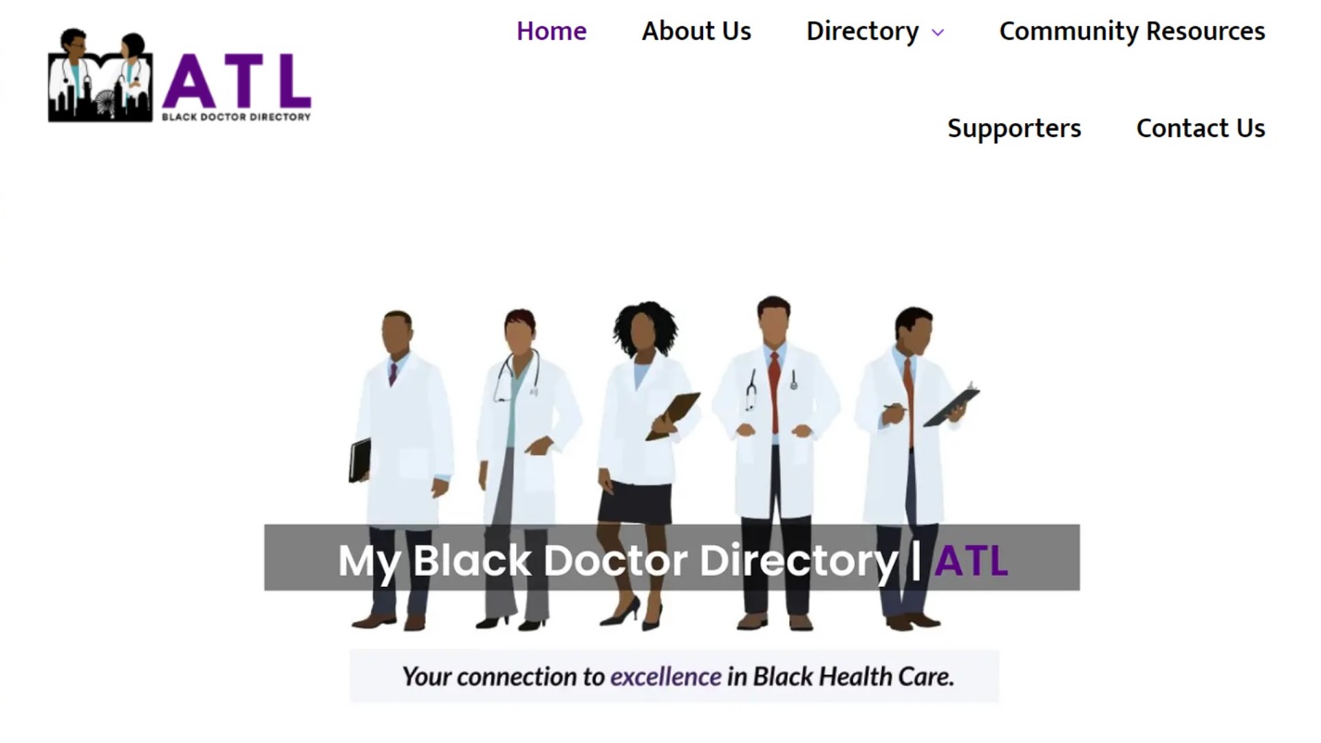 Dr. Frank Jones of Atlanta made the My Black Doctor Directory to address health disparities in the Black community.