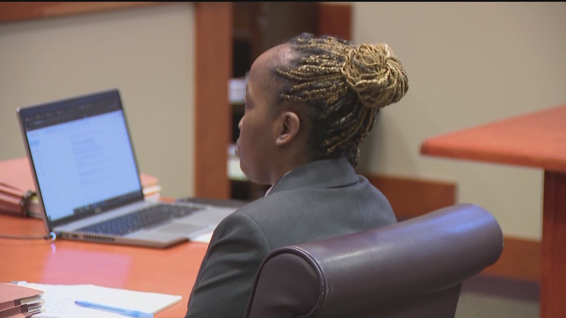 Closing arguments ended Tuesday afternoon, leaving the jury to determine whether Teresa Black played a role in her son's death.