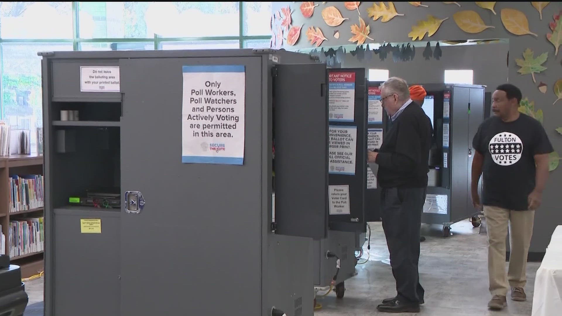 Many voters had their priorities in mind while voting at the Buckhead Library. Many people said they want consistency and quality in Atlanta Public Schools.