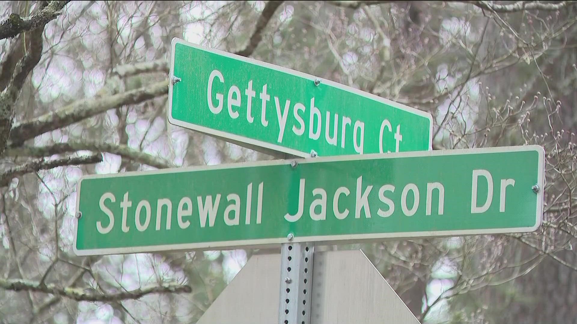 Clayton County commissioners will meet to decide whether to change more than a dozen street names.