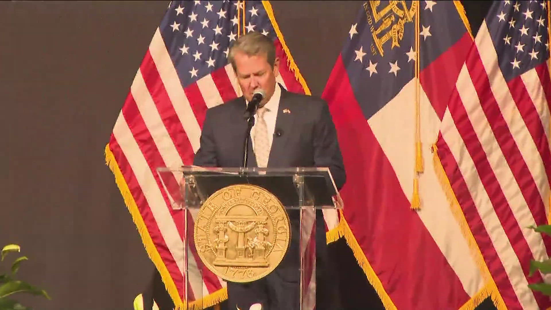 Gov. Kemp says the size and quality of the state's workforce is one of the factors.