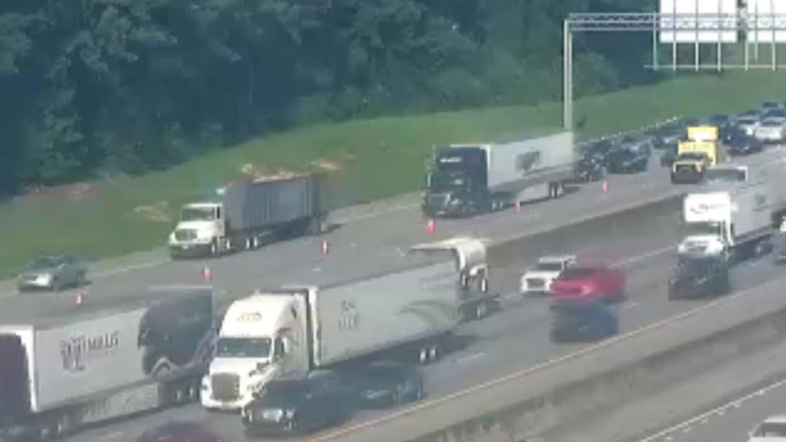 Atlanta traffic I 285 crash multiple lanes closed | 11alive.com