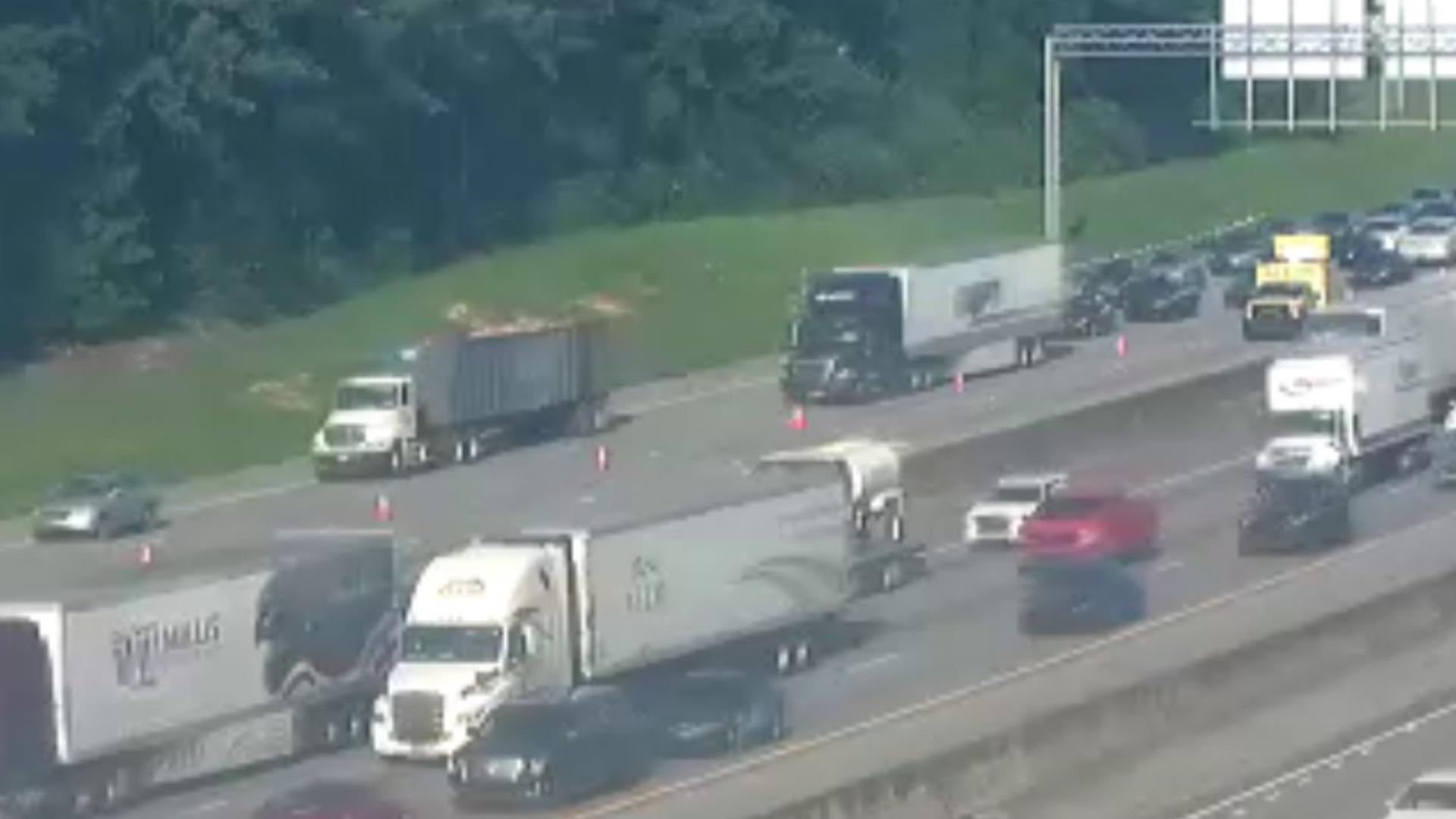 Atlanta traffic I 285 crash multiple lanes closed | 11alive.com