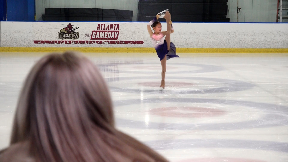8-year-old metro Atlanta figure skater fueled by passion, perseverance