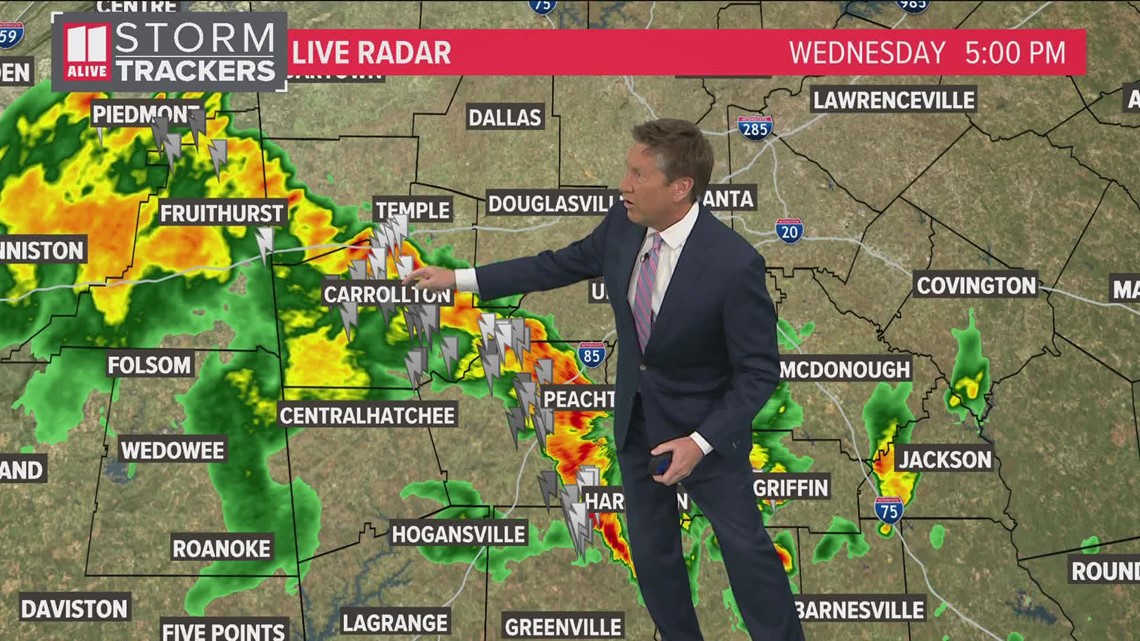 Tracking storms moving toward metro Atlanta | 11alive.com